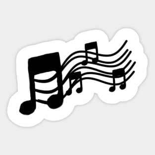 Musical notes Sticker